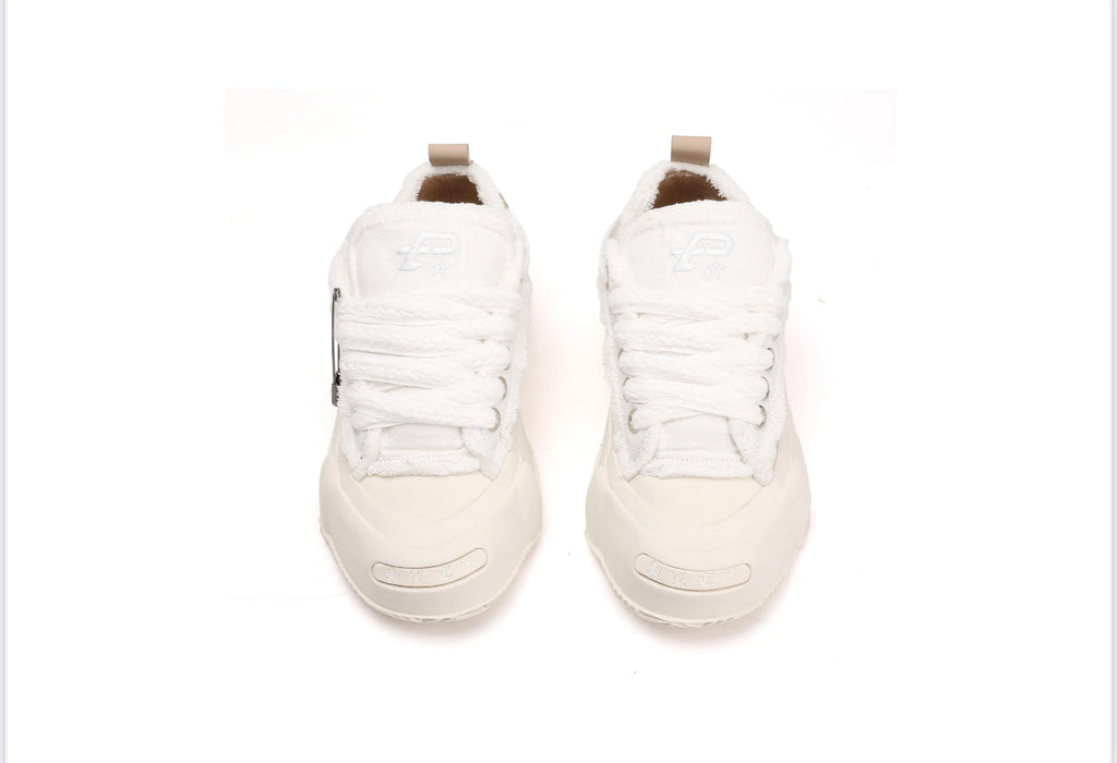 Politics Shoes -  Bergen - White and Cream - 202