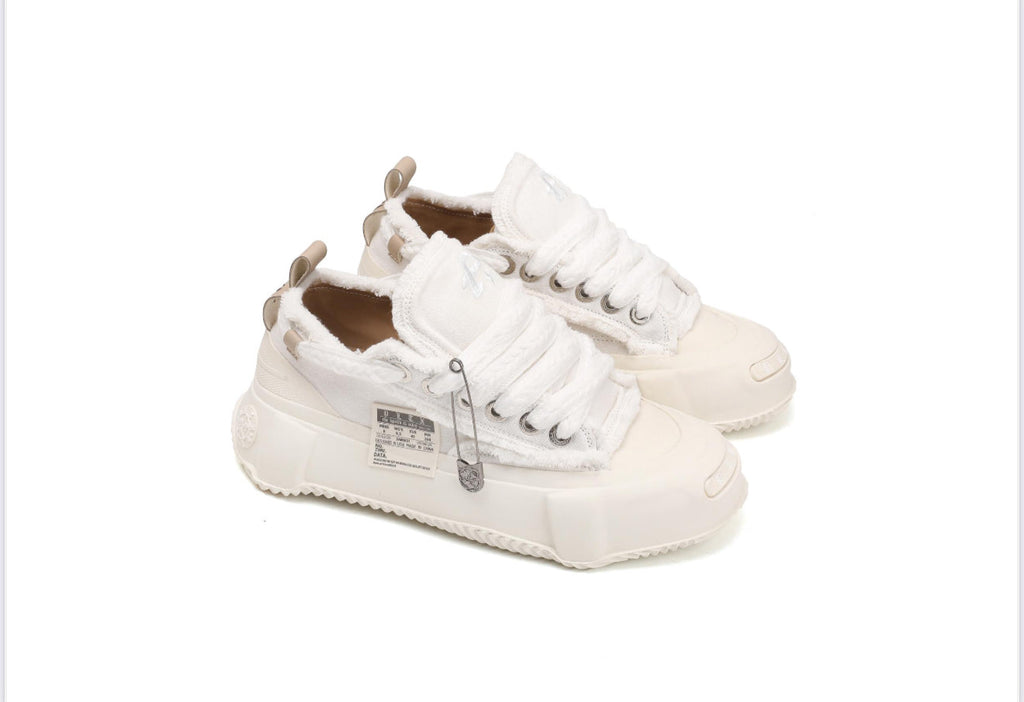 Politics Shoes -  Bergen - White and Cream - 202