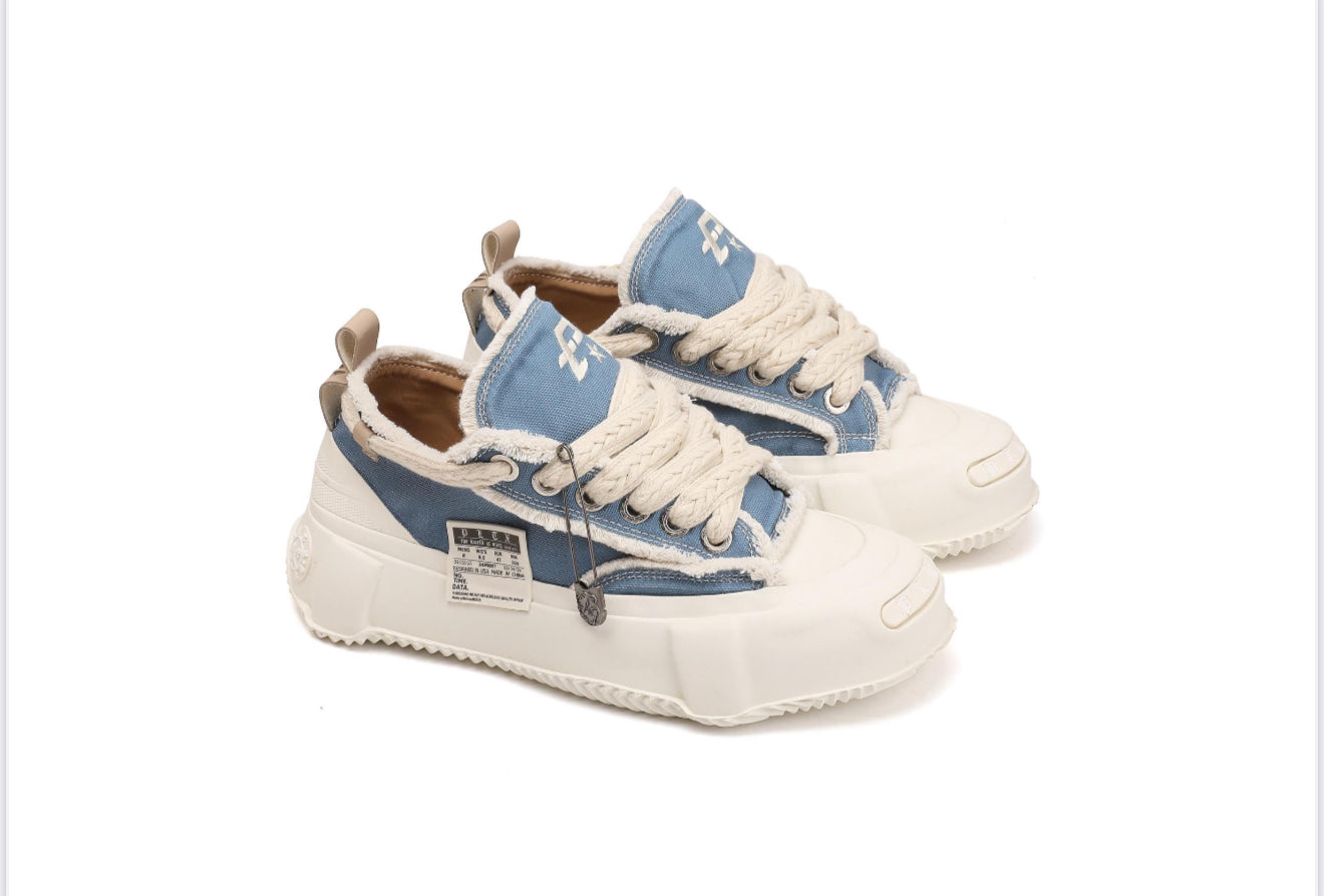 Politics Shoes - Bergen - Blue Denim - 204