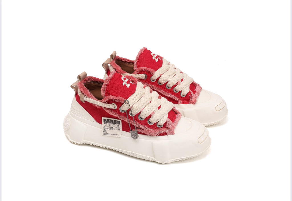 Politics Shoes - Bergen - Red and Cream - 200