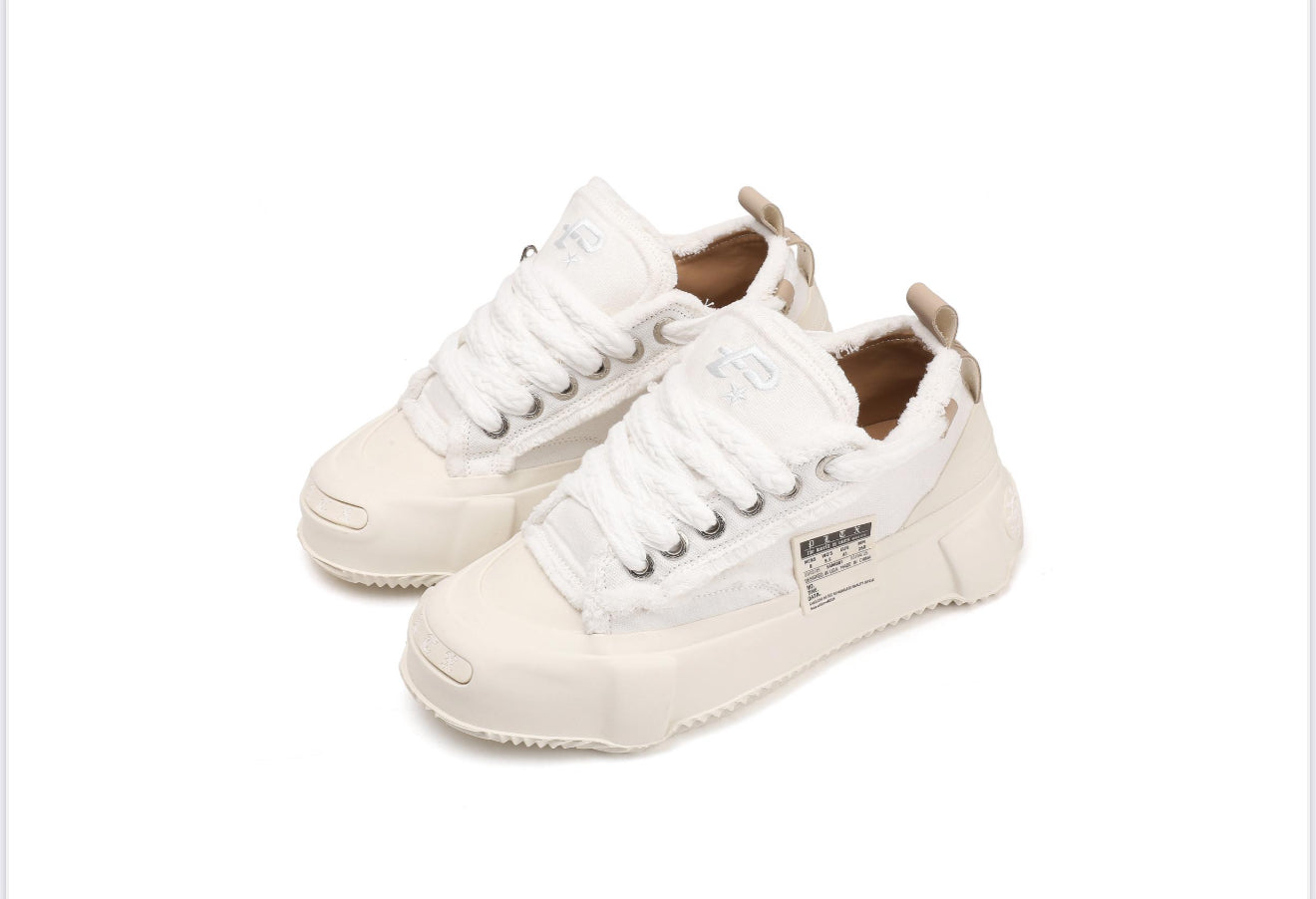 Politics Shoes -  Bergen - White and Cream - 202