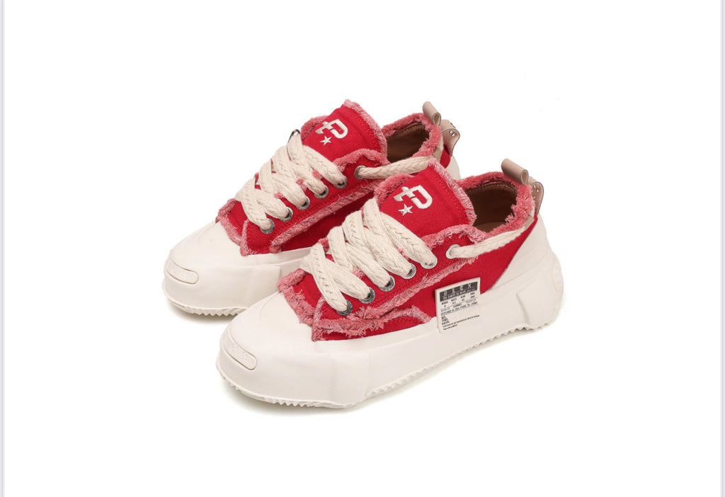 Politics Shoes - Bergen - Red and Cream - 200