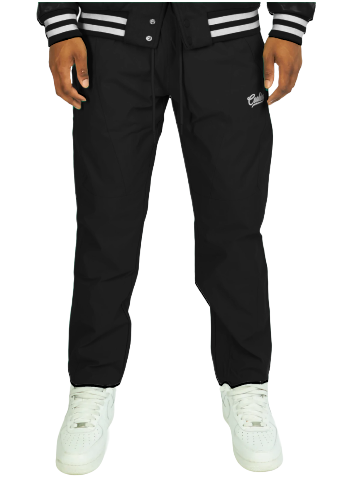 Cookies Track Pants - Pack Talk Paneled - Black - 1564B6620