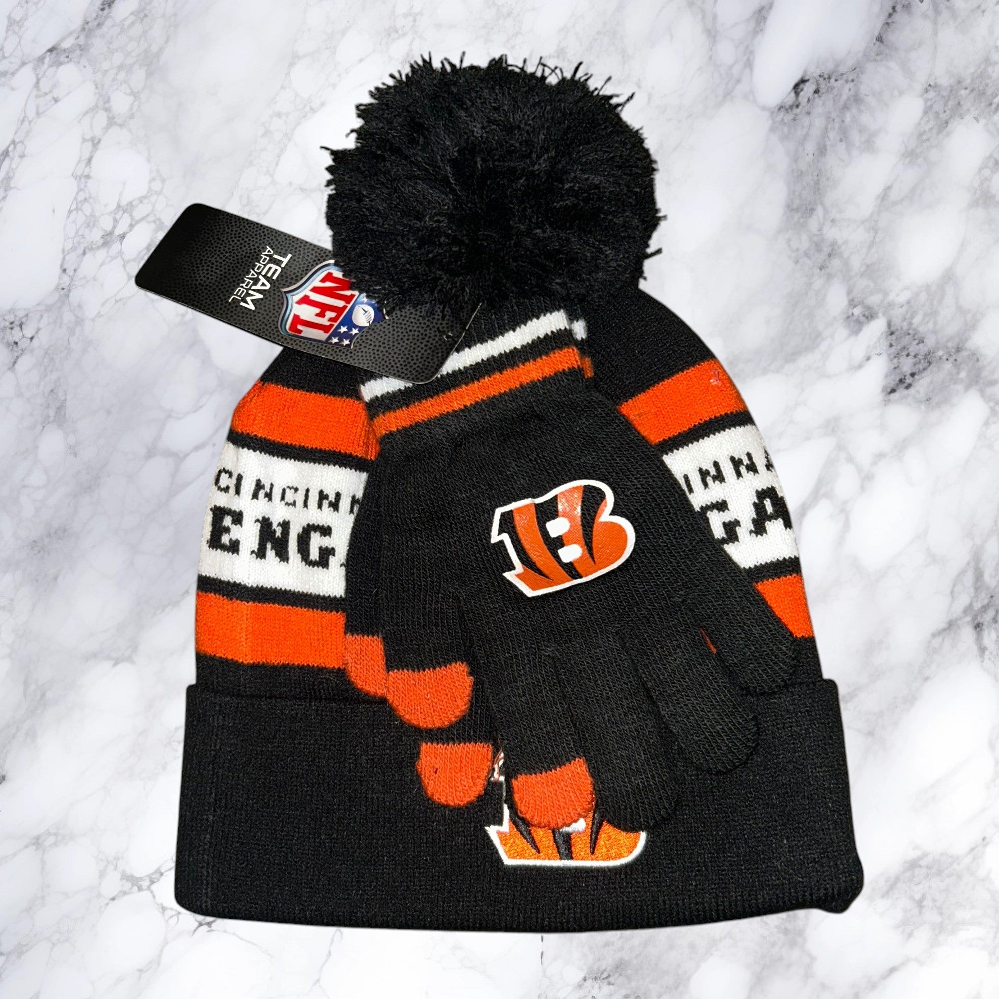NFL Beanie - Bengals - Black - JQYD685FCI-ZM