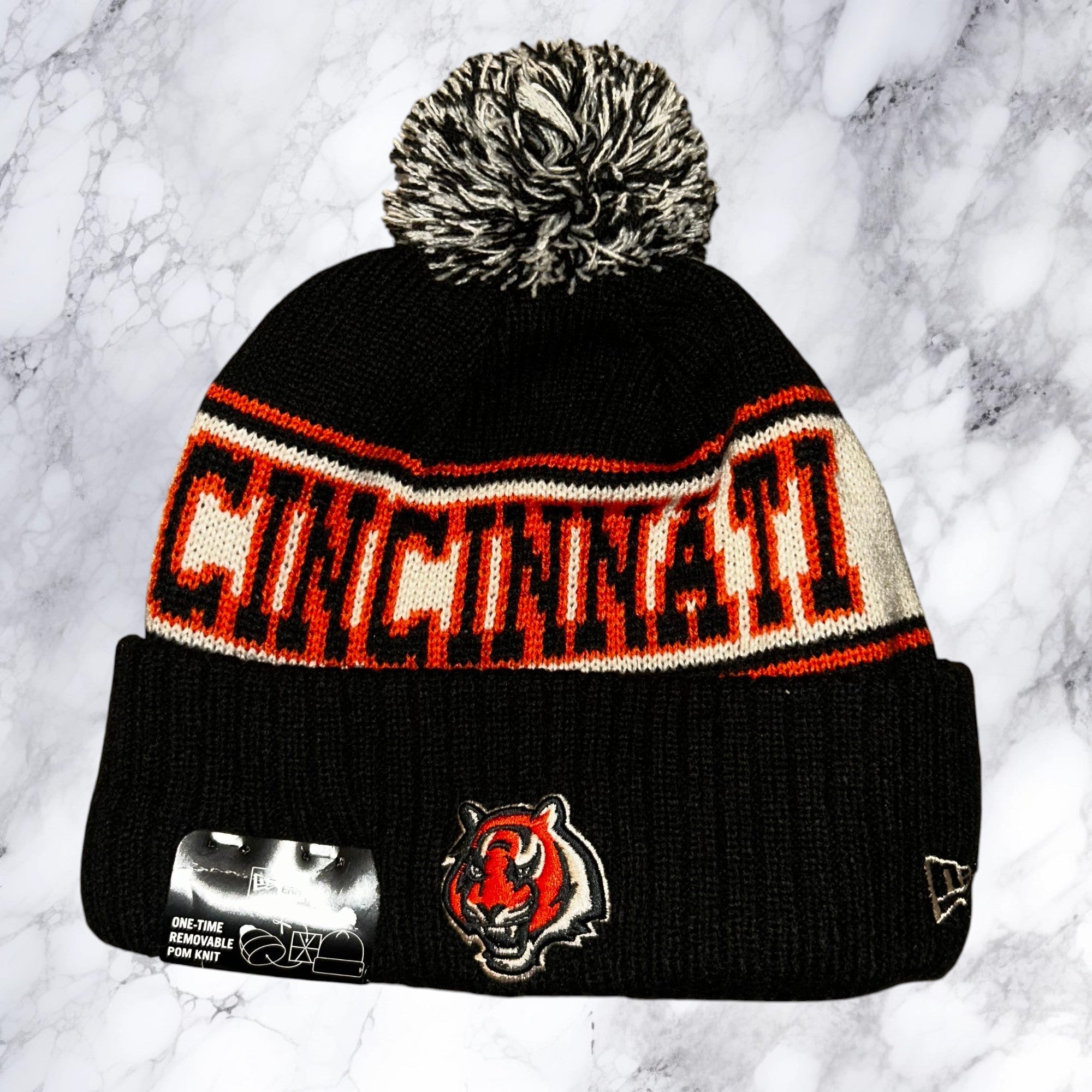 NFL Beanie - Bengals - Knit Black