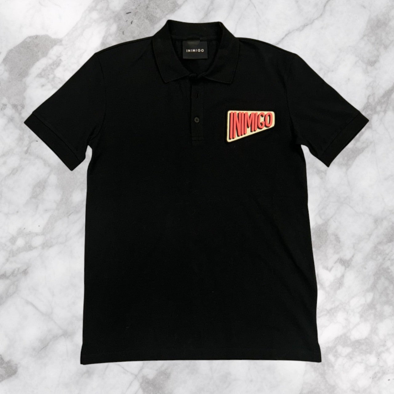 Inimigo T-Shirt - Patch Polo - Black - IPL8141