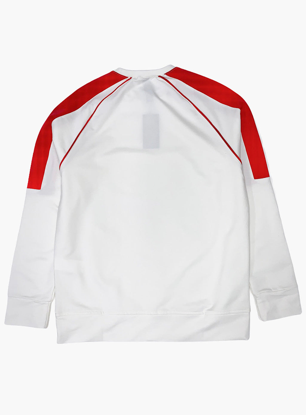 Buyer's Choice Sweatshirt - Why Not - White And Red - ST-6503