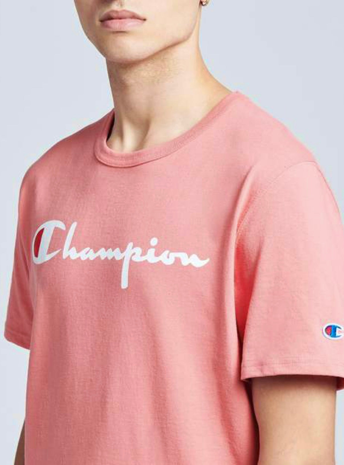 Champion T-Shirt - Logo - Pink Guava - GT19Y08254