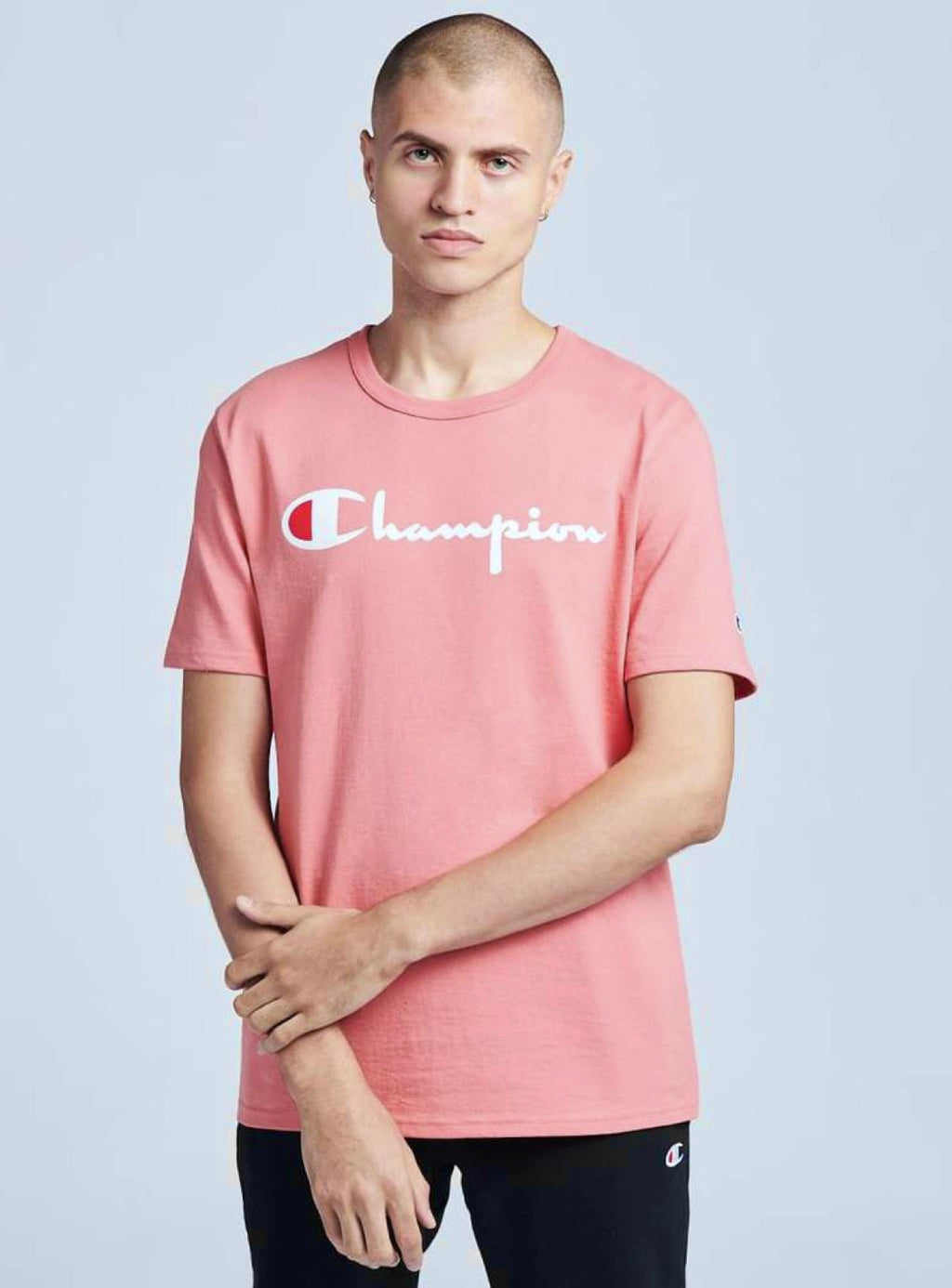 Champion T-Shirt - Logo - Pink Guava - GT19Y08254