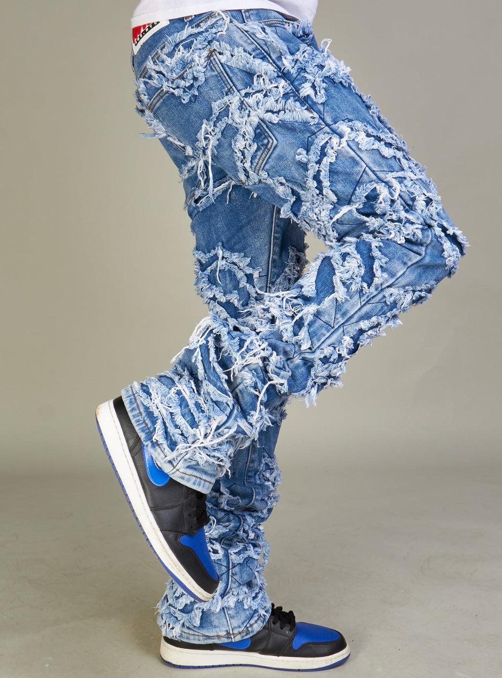 NME Jeans - Stacked  - Liberty - Mid Blue  - 501