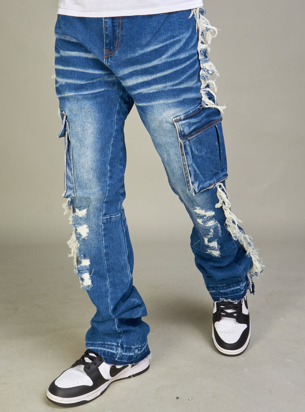 NME Jeans - Stacked  - Blue Wash  - Kenzo - 502