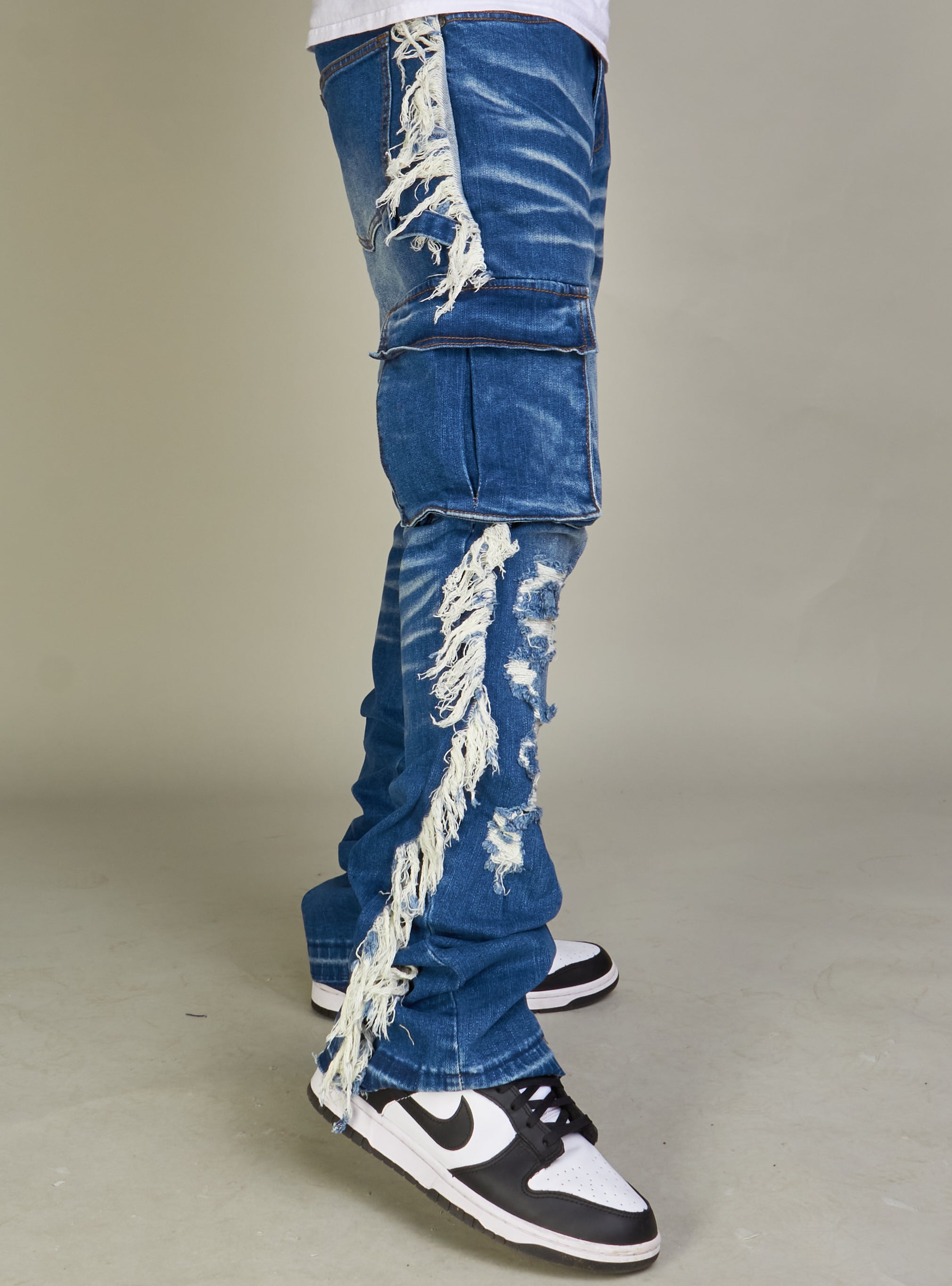 NME Jeans - Stacked  - Blue Wash  - Kenzo - 502