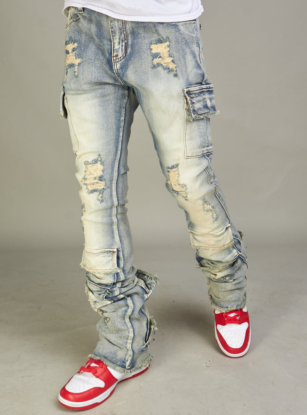 NME Jeans - Stacked  - Will - Light Blue Wash - 507