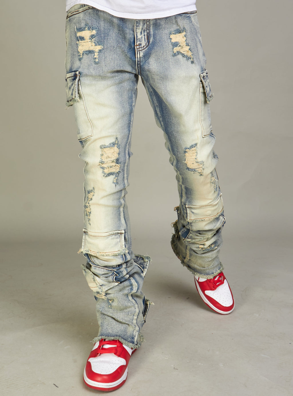 NME Jeans - Stacked  - Will - Light Blue Wash - 507