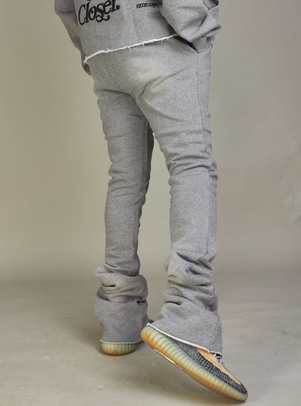 NME Sweatpants - Fading - Damien - Dark Grey Wash - 705