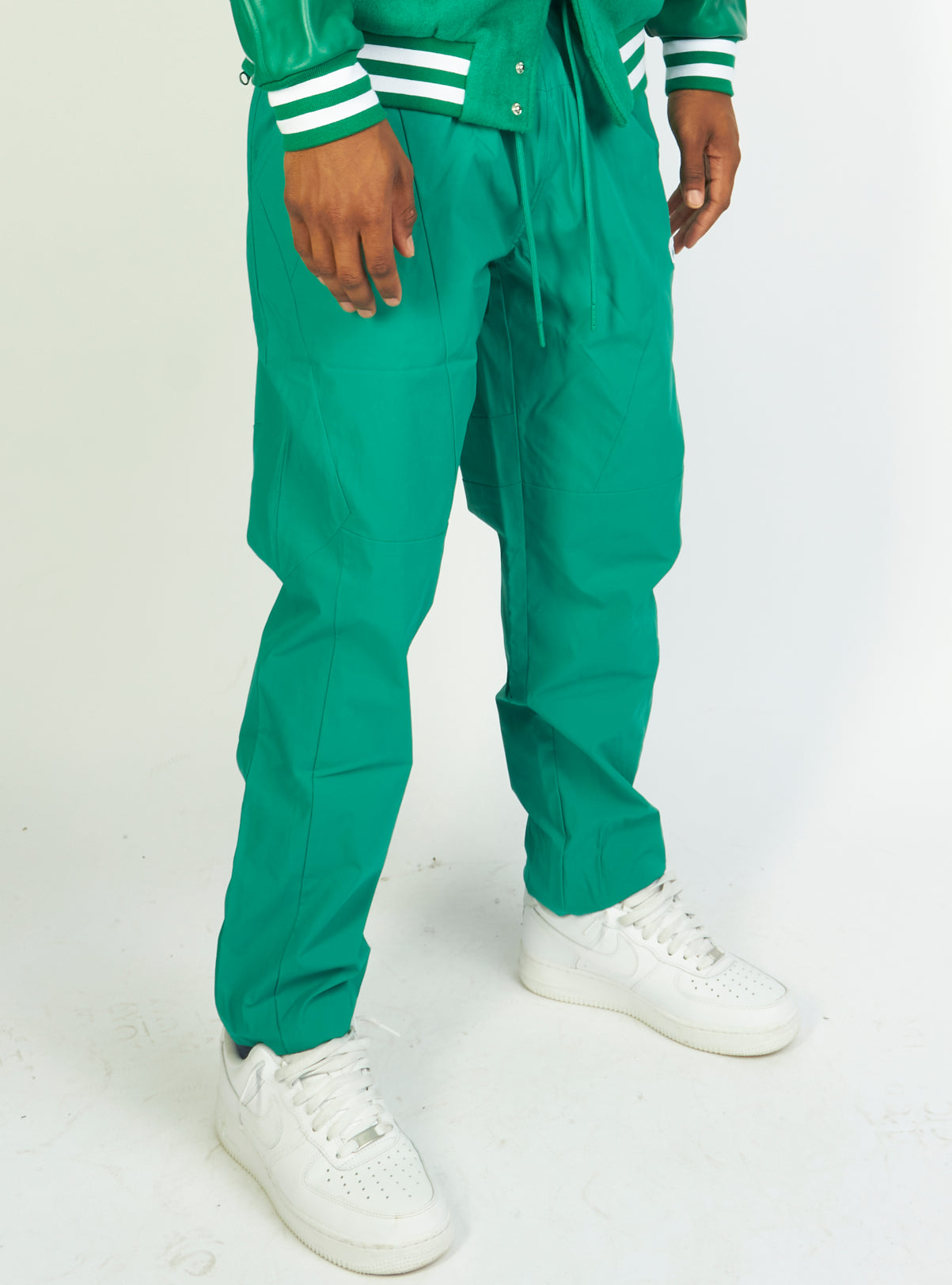 Cookies Track Pants - Pack Talk Paneled - Forest Green - 1564B6620