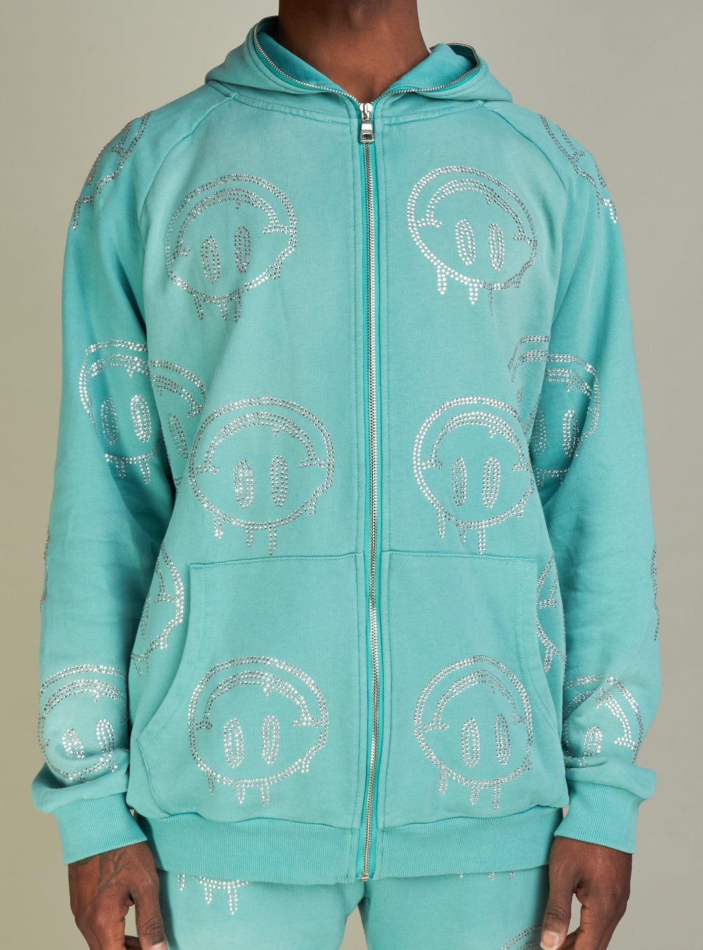 Politics Hoodie - Hayes - Light Blue  - 521