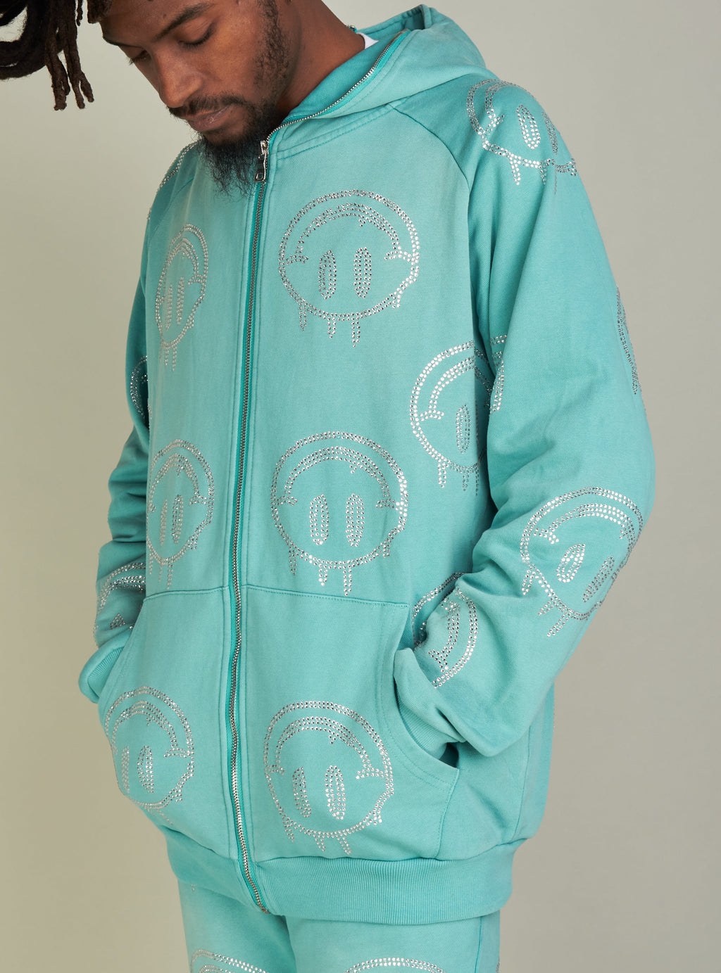 Politics Hoodie - Hayes - Light Blue  - 521