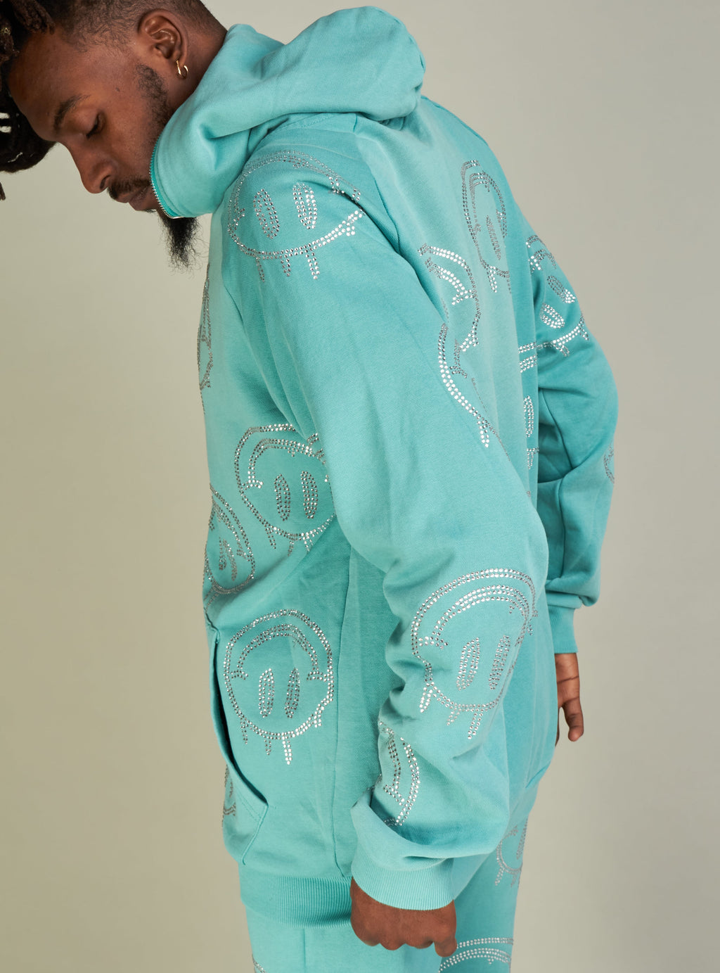 Politics Hoodie - Hayes - Light Blue  - 521