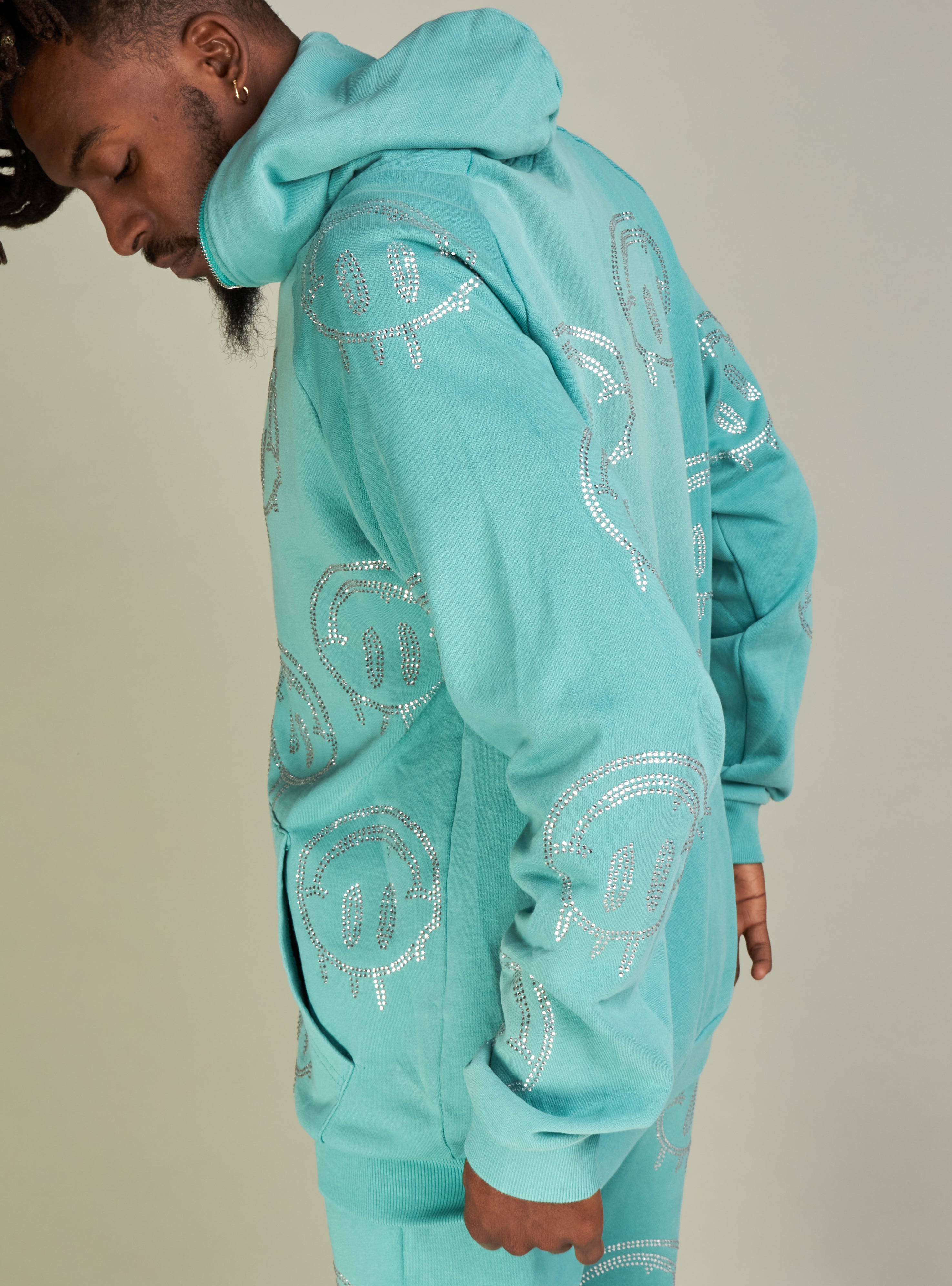 Politics Hoodie - Hayes - Light Blue  - 521