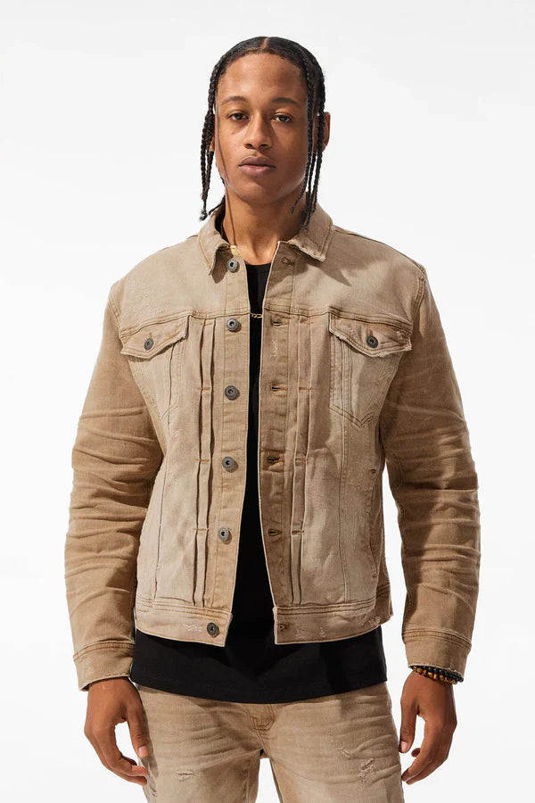 Jordan Craig Jean Jacket - Meadowlands Denim Trucker - Camel - JS1220RC