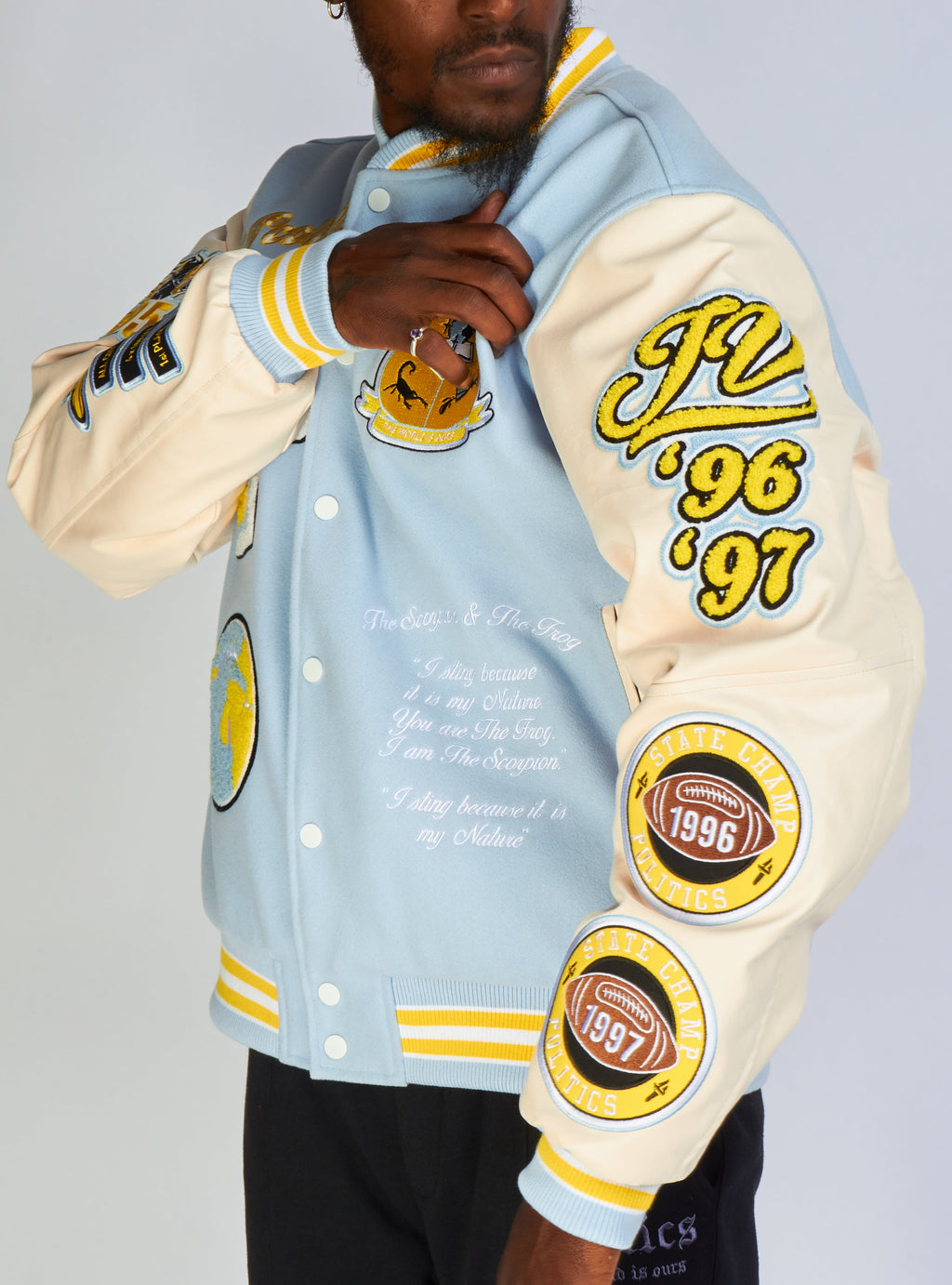 Politics Jacket - Howell - Light Blue - 426