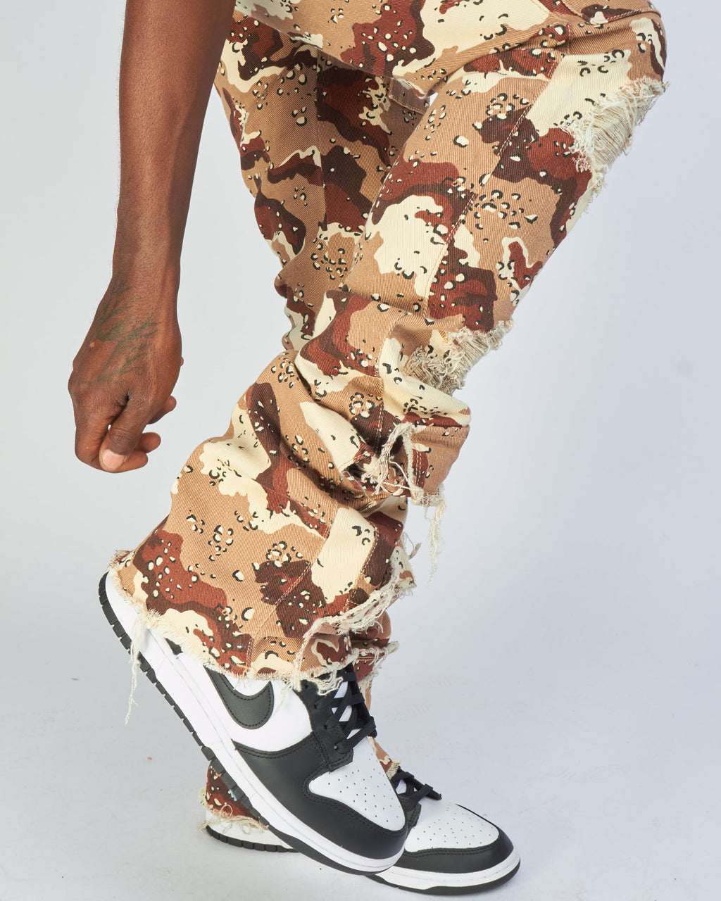 Politics Jeans - Marcel - Red Camo - Super Stacked Cargo - 518