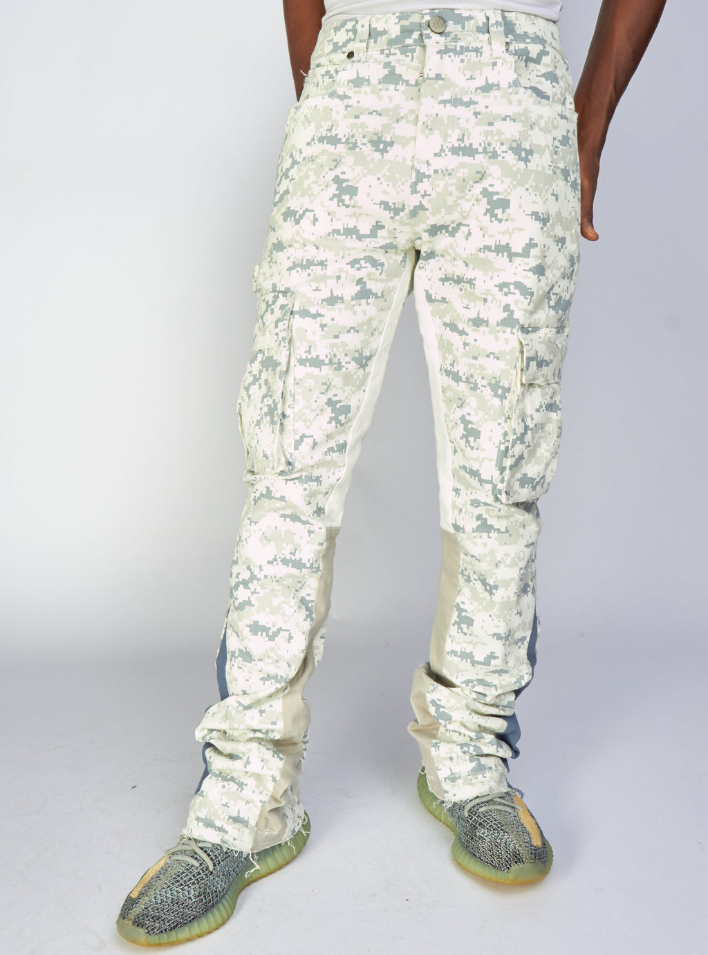 Politics Jeans - Mott - Winter Digital Camo - Cargo Stacked Denim  - 515