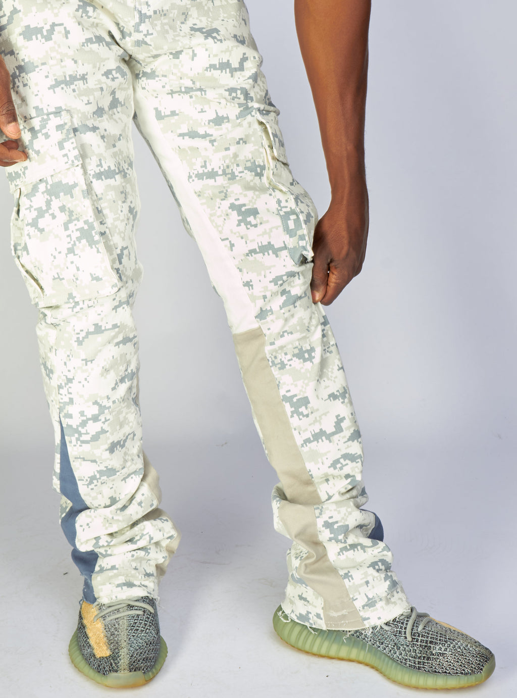 Politics Jeans - Mott - Winter Digital Camo - Cargo Stacked Denim  - 515