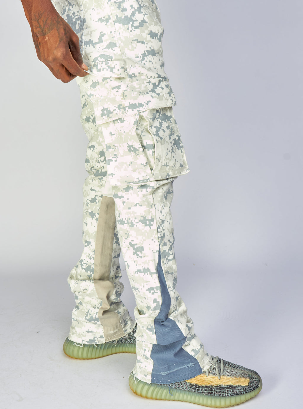 Politics Jeans - Mott - Winter Digital Camo - Cargo Stacked Denim  - 515