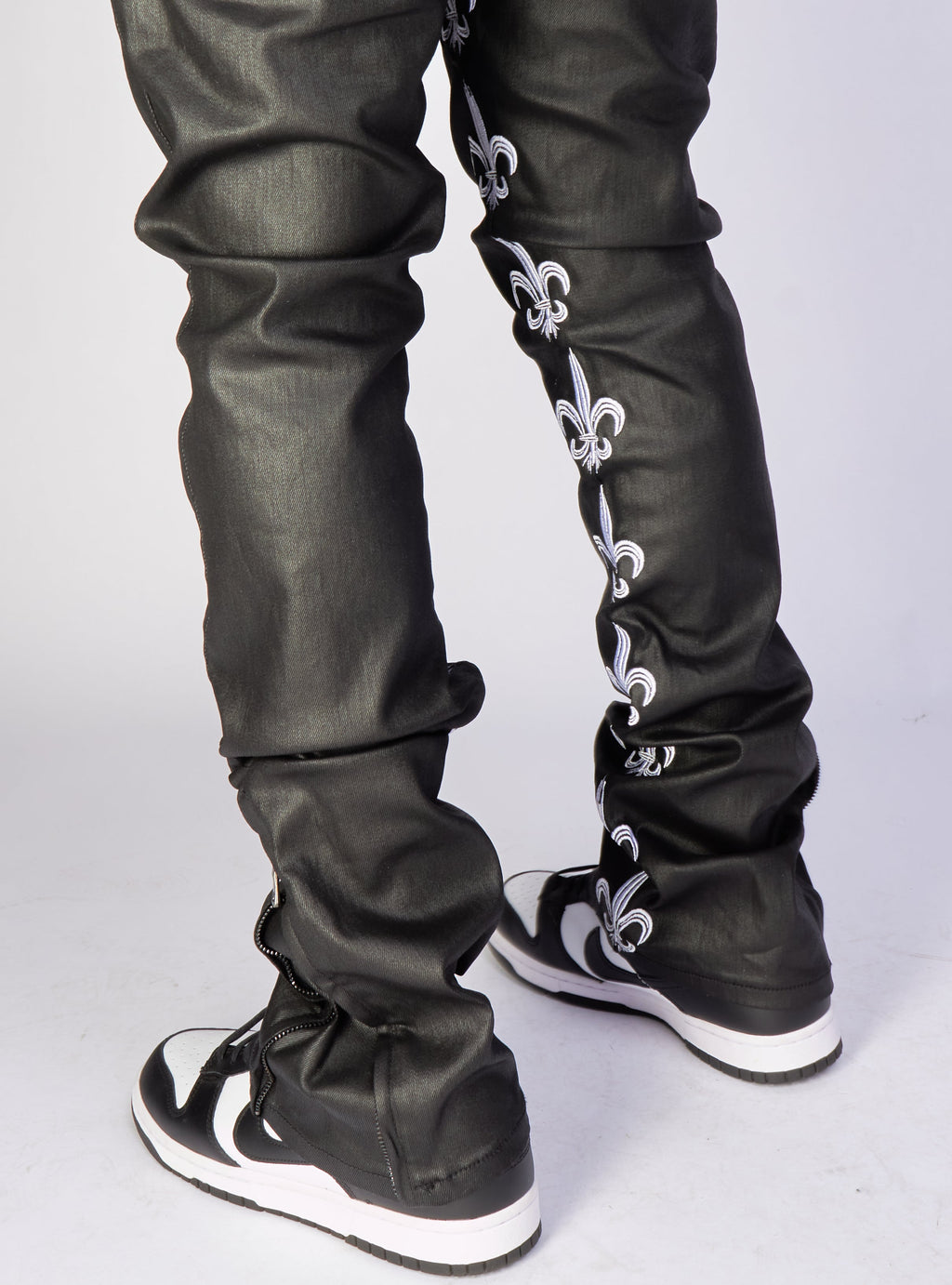 Politics Jeans - Endacott - Black and White - 503