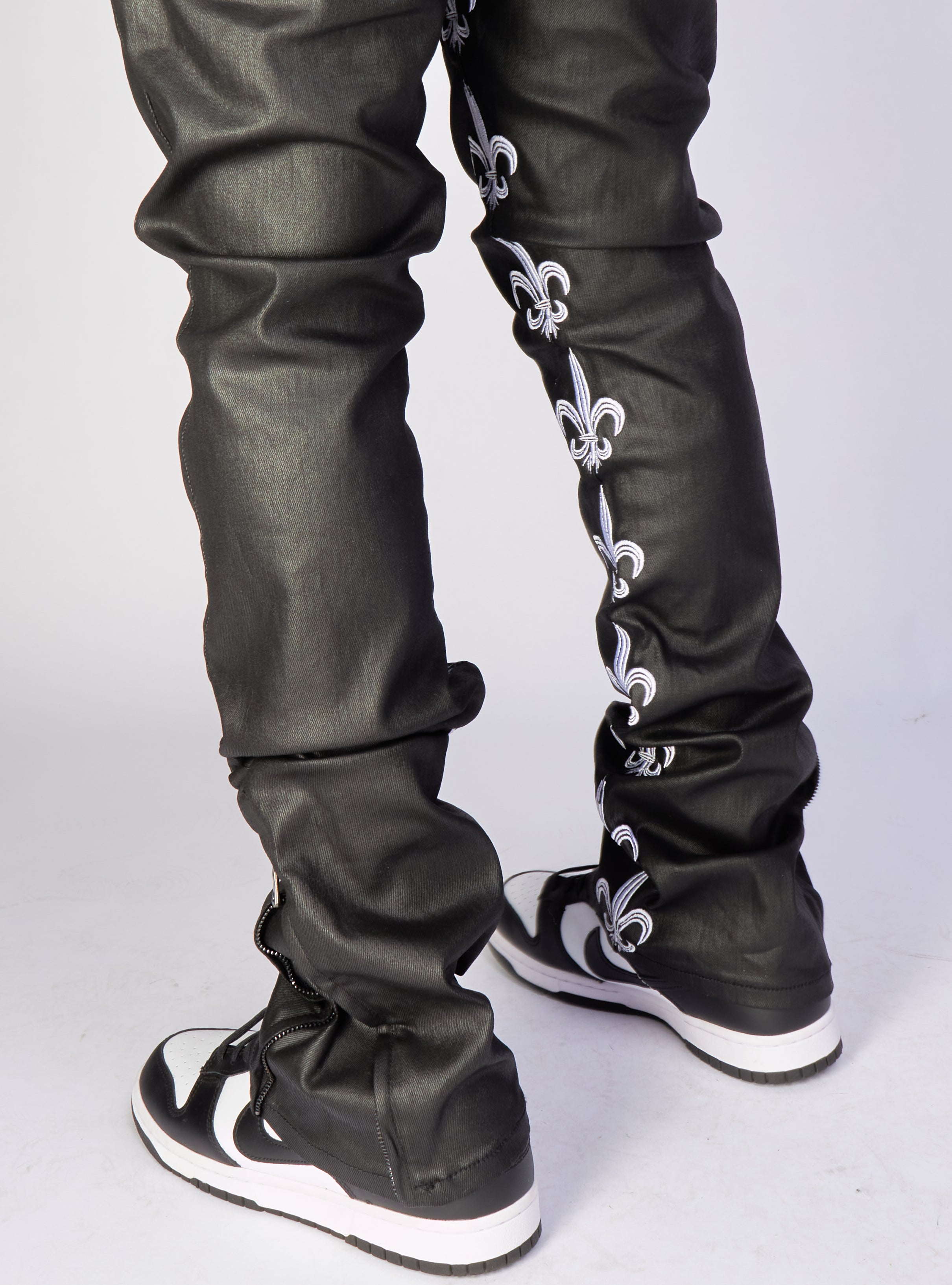 Politics Jeans - Endacott - Black and White - 503