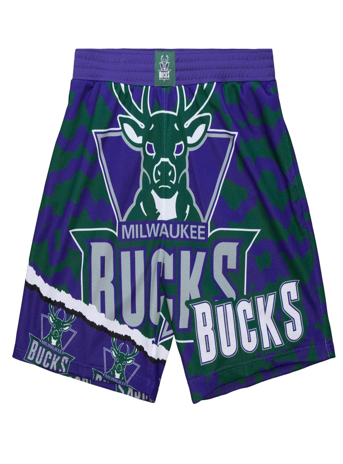 Mitchell & Ness Shorts - NBA Jumbotron - Bucks - PSHR1220