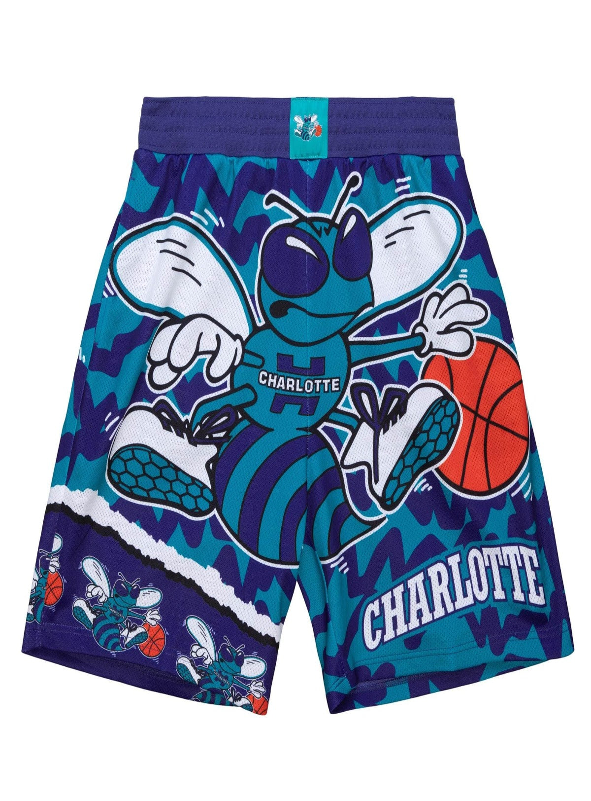 Mitchell & Ness Shorts - NBA Jumbotron - Hornets - PSHR1220