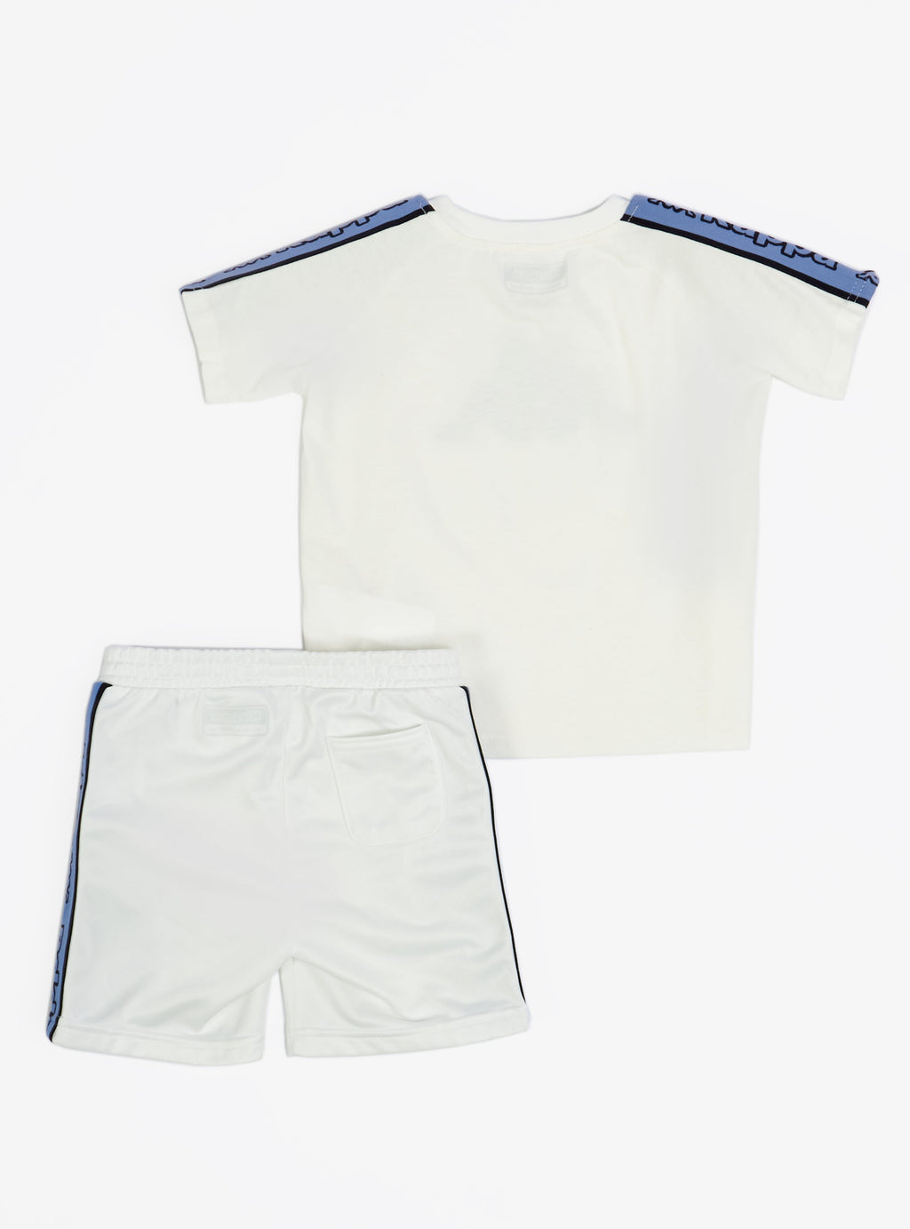 Kappa Kids Short Set - Logo Tape Avirec 2 - White - 311B7CW