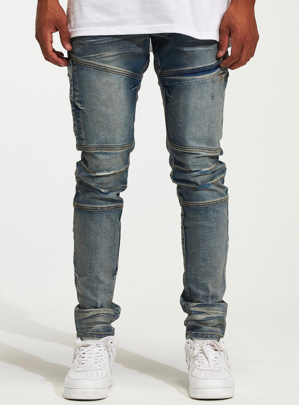 Crysp Denim Jeans - Kurt - Blue - CRYf122-117