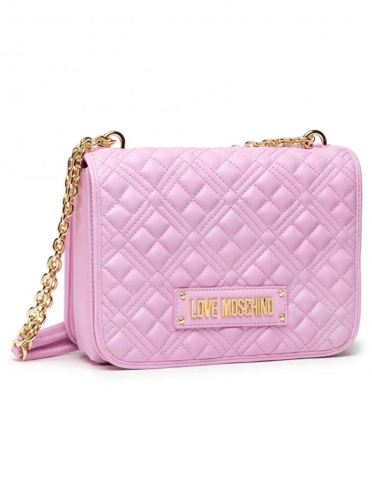 Moschino Bag - Quilted Chain - Pink - JC4000PP1DLA0607