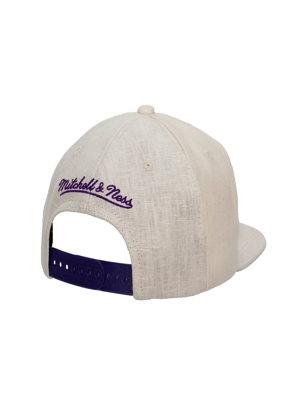 Mitchell & Ness Hat - NBA Cut Away Snapback - Lakers - Off White - SH20118