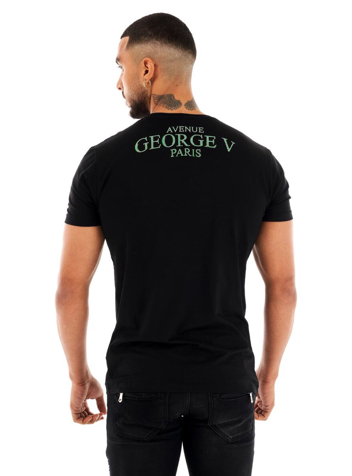 George V T-Shirt - Lamborghini - Black - GV2229
