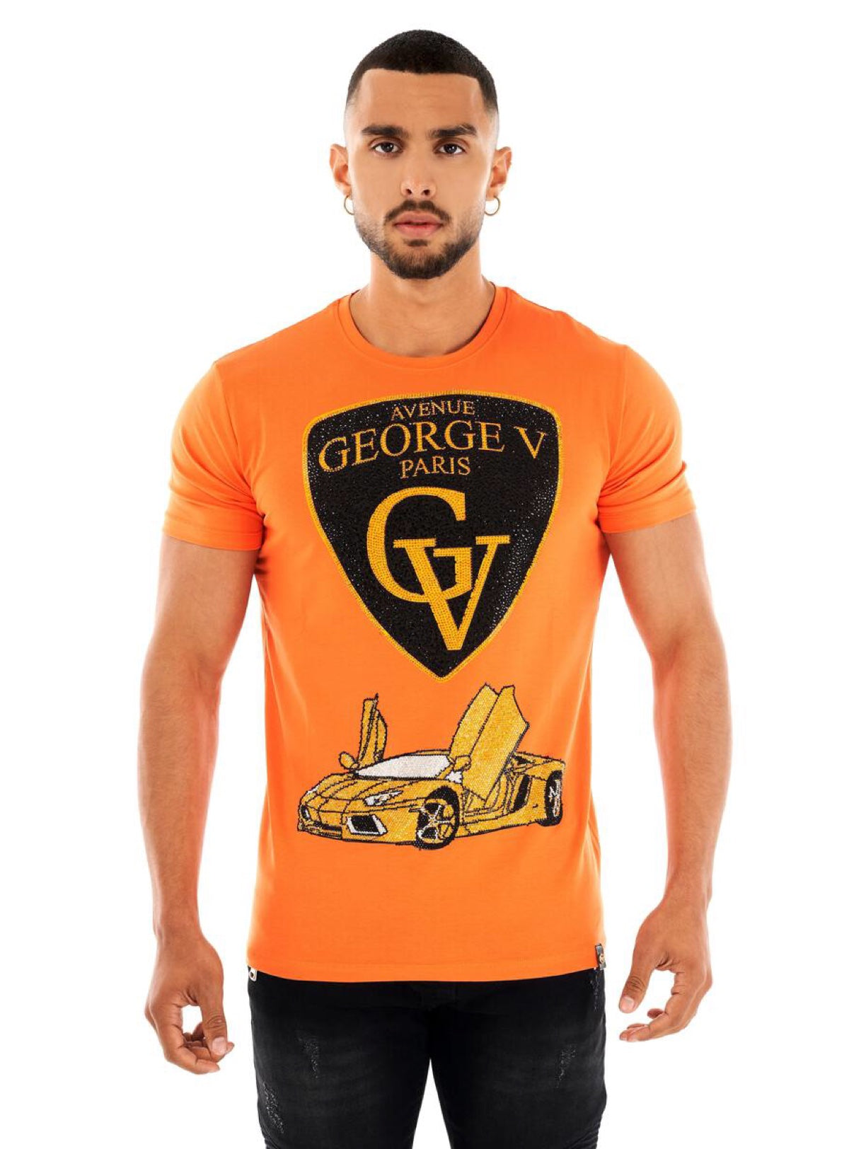 George V T-Shirt - Lamborghini - Orange - GV2229