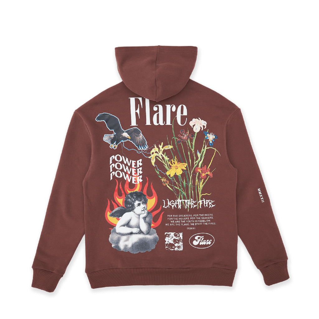 Flare Hoodie - Light The Fire Pullover