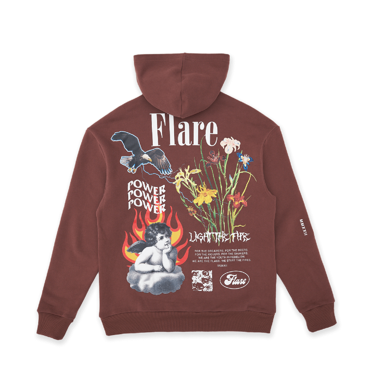 Flare Hoodie - Light The Fire Pullover