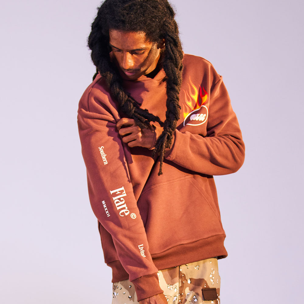 Flare Hoodie - Light The Fire Pullover