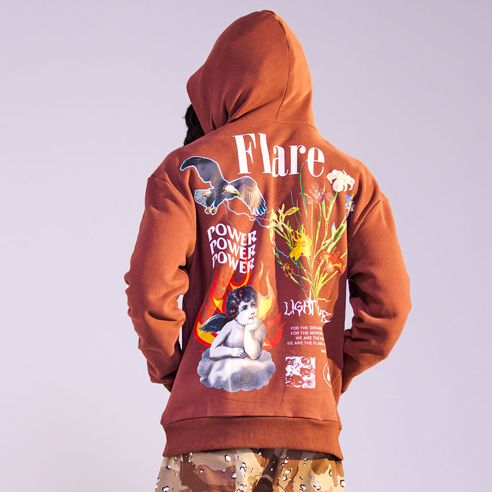 Flare Hoodie - Light The Fire Pullover