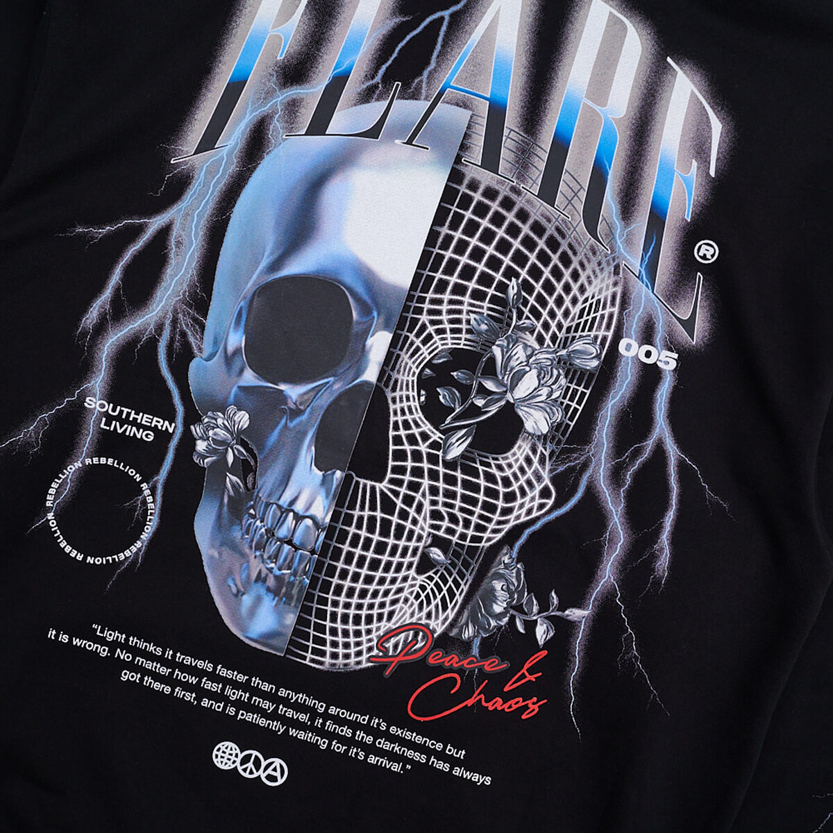 Flare Hoodie - Lightworks Pullover - Black