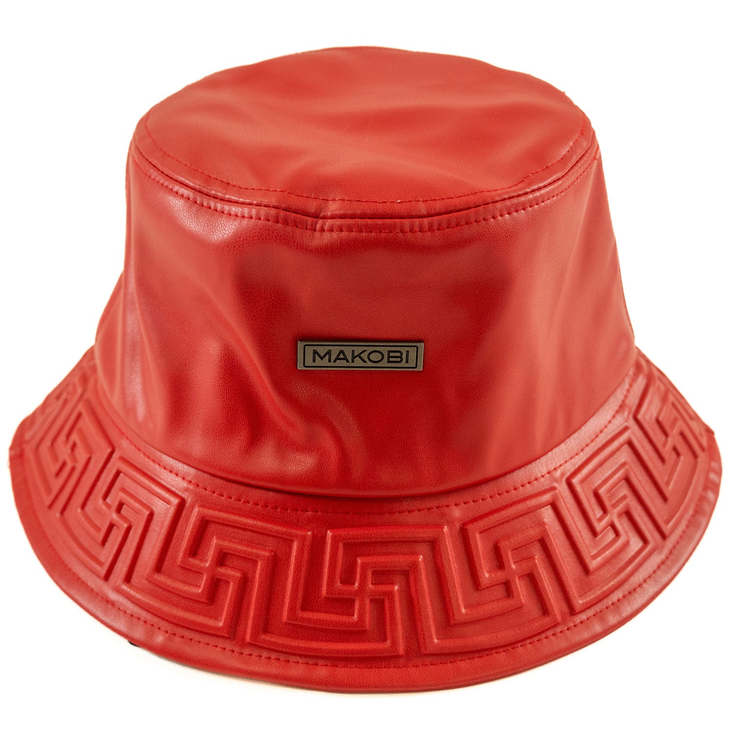 Makobi Hat - M007 Romano Vegan L. Bucket - Red