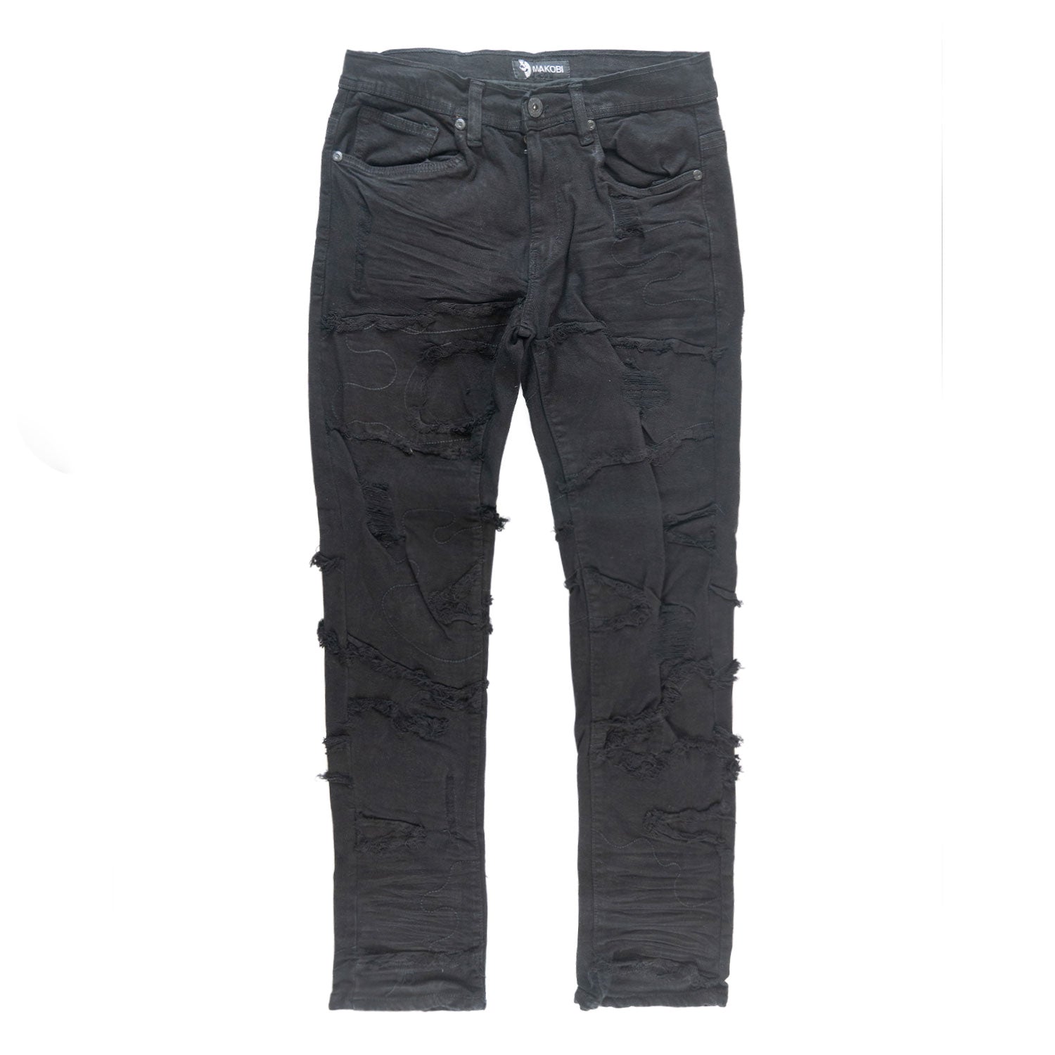 Makobi Jeans - M1726 Amato - Black
