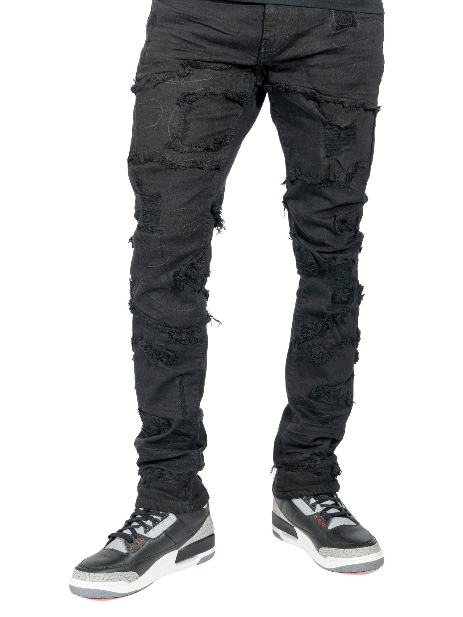 Makobi Jeans - M1726 Amato - Black