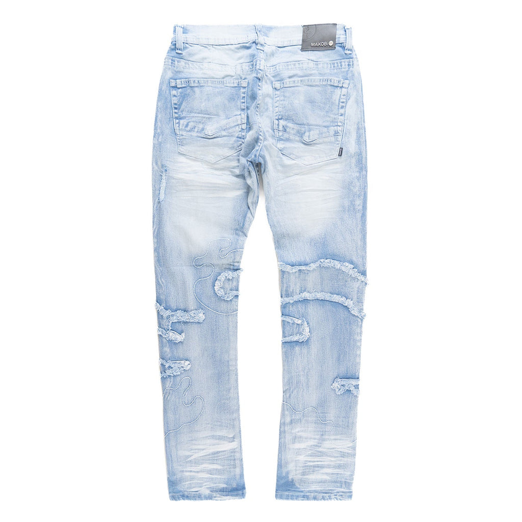 Makobi Jeans - M1726 Amato - Light Wash