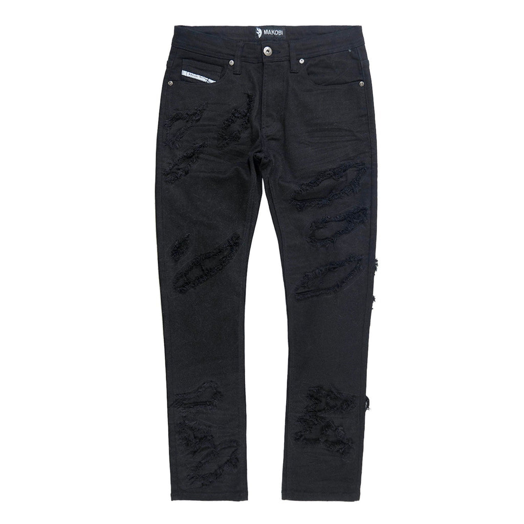 Makobi Jeans - Sorrento Jeans - Jet Black -  M1922
